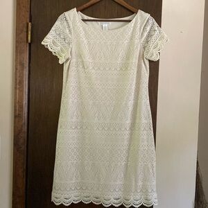 Lace Shift Dress